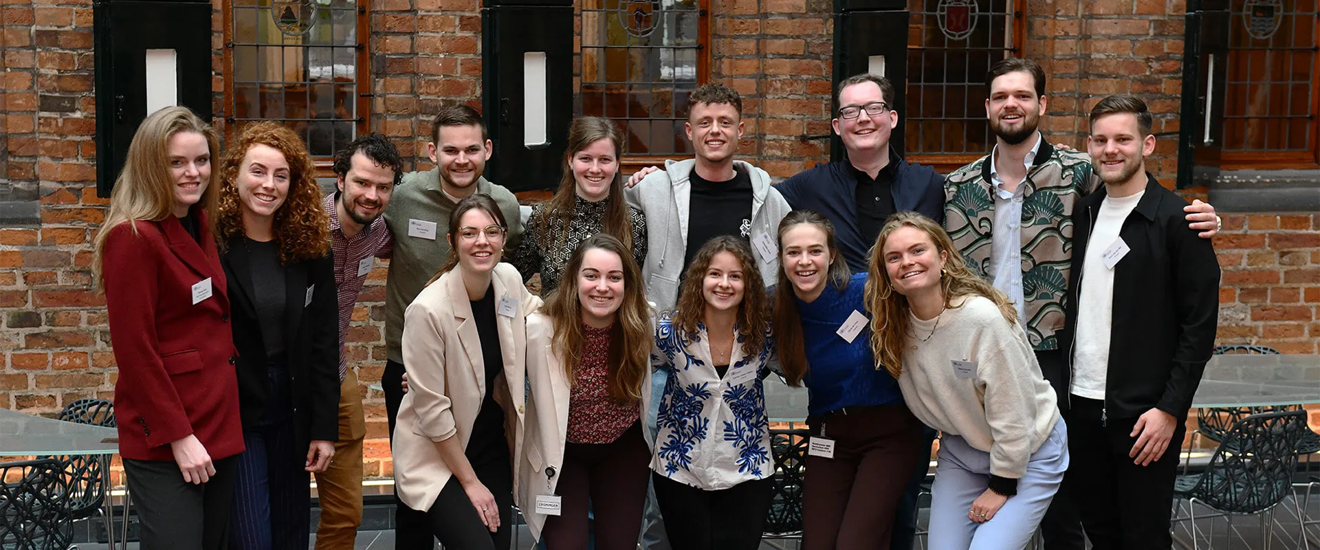 Groepsfoto introductiedag trainees